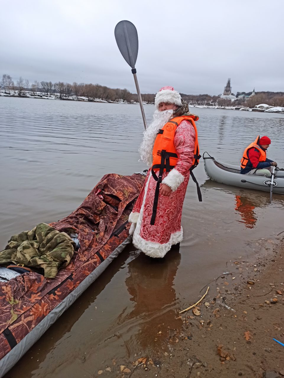 Дед Мороз на Щуке
